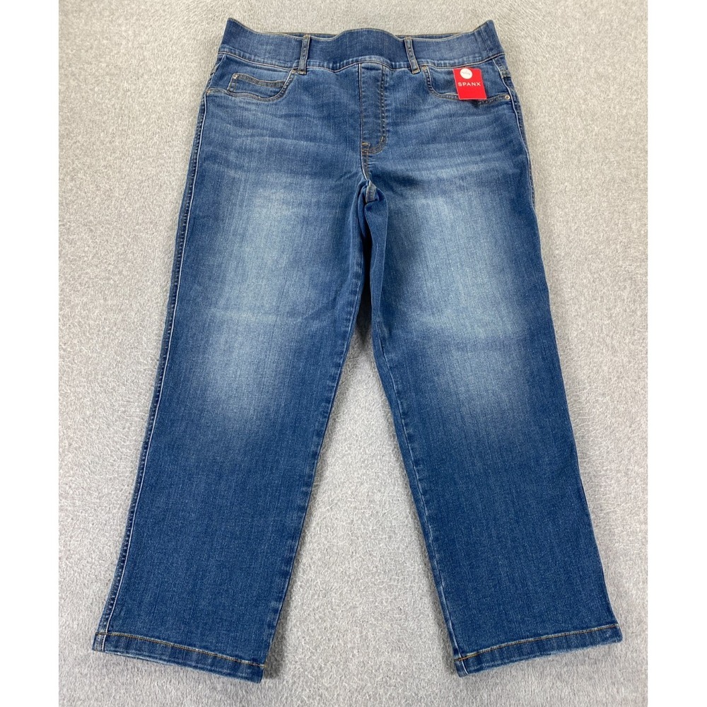 SPANX Women's Skinny Jeans - Blue